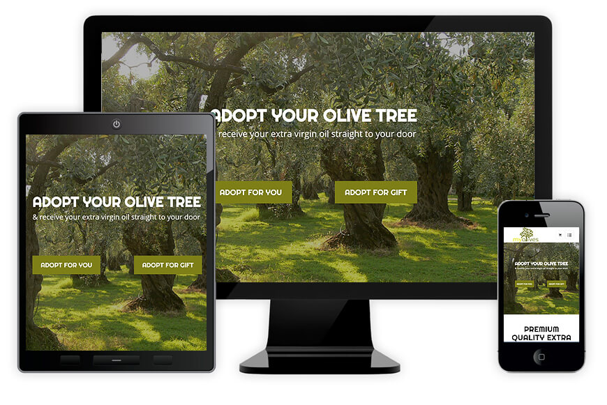 A website about the Greek olive oil