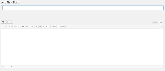add post page