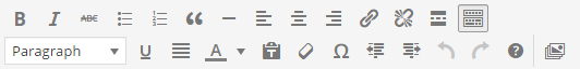 wordpress main stylesheet editor bar